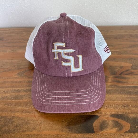 FSU Florida State University Top Of The World TOW Adjustable Hat Cap Seminoles - Picture 1 of 9
